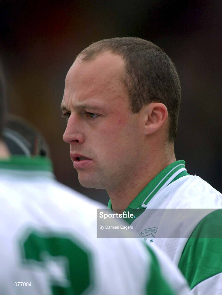 14 October 2001; Andy Comerford of O'Loughlin Gaels during the AIB Kilkenny Senior Club Championship Hurling Final match between O'Loughlin Gaels and Graigue Ballycallan at Nowlan Park in Kilkenny. Photo by Damien Eagers/Sportsfile