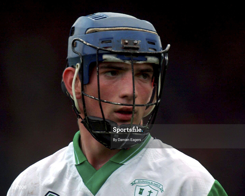 14 October 2001; Brian Dowling of O'Loughlin Gaels during the AIB Kilkenny Senior Club Championship Hurling Final match between O'Loughlin Gaels and Graigue Ballycallan at Nowlan Park in Kilkenny. Photo by Damien Eagers/Sportsfile