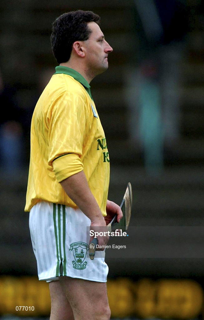 14 October 2001; Paul Cleere of  O'Loughlin Gaels during the AIB Kilkenny Senior Club Championship Hurling Final match between O'Loughlin Gaels and Graigue Ballycallan at Nowlan Park in Kilkenny. Photo by Damien Eagers/Sportsfile