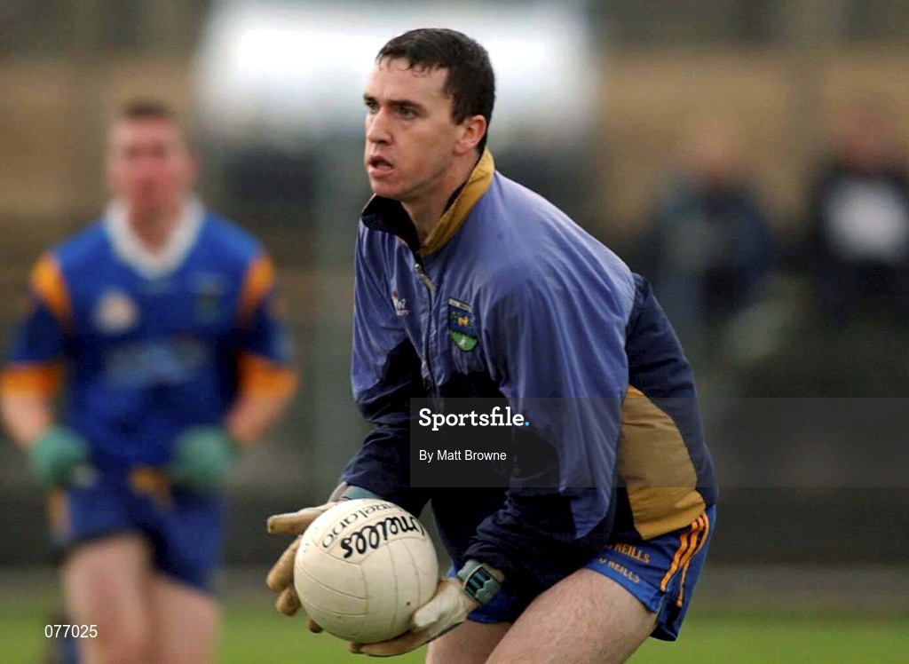 18 November 2001; Robert Hollingsworth of Wicklow during the O'Byrne Cup Group 2 match between Wicklow and Kildare at the County Grounds in Aughrim, Wicklow. Photo by Matt Browne/Sportsfile