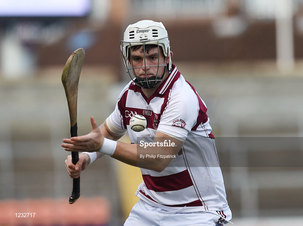 23 October 2016; Corman O'Doherty of Slaughtneil Emmetts during the AIB Ulster GAA Hurling Senior Club Championship Final game between Loughgiel Shamrocks and Slaughtneil Emmetts at the Athletic Grounds in Armagh. Photo by Philip Fitzpatrick/Sportsfile