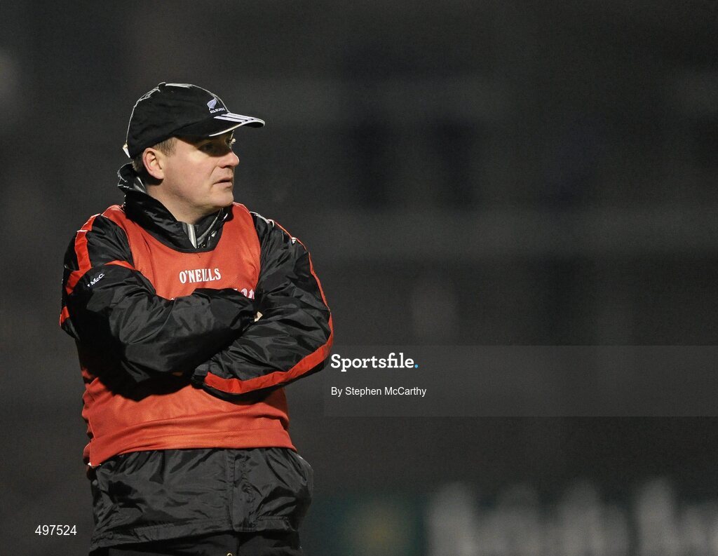 12 March 2011; Down manager James McCartan. Allianz Football League, Division 1, Round 4, Cork v Down, Pairc Ui Rinn, Cork. Picture credit: Stephen McCarthy / SPORTSFILE