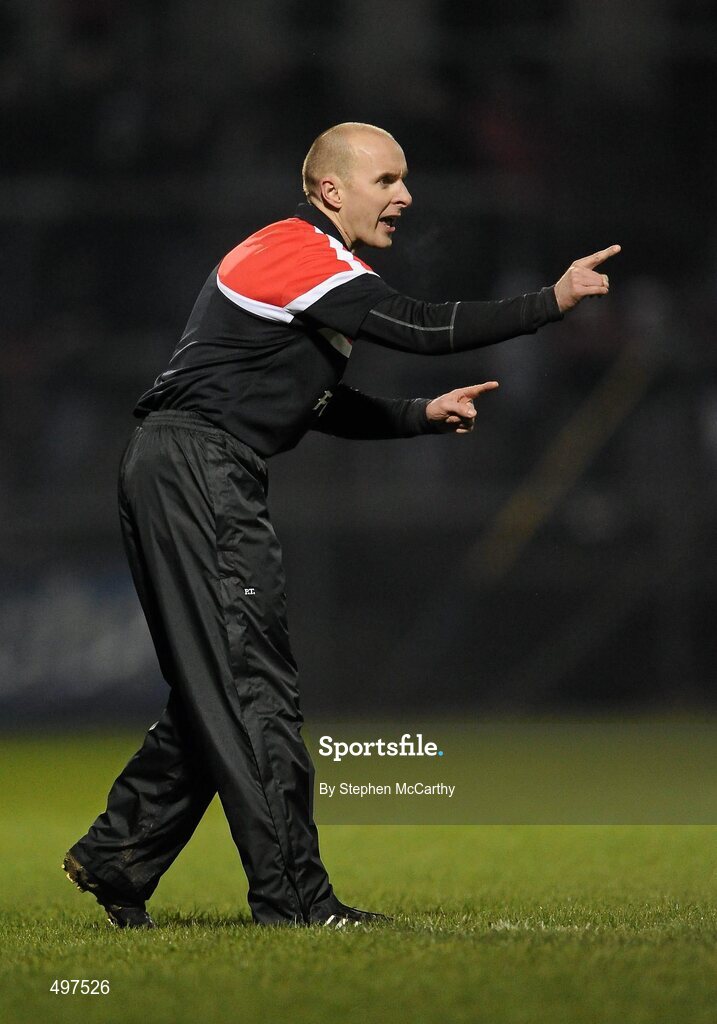 12 March 2011; Down trainer Paddy Tally. Allianz Football League, Division 1, Round 4, Cork v Down, Pairc Ui Rinn, Cork. Picture credit: Stephen McCarthy / SPORTSFILE