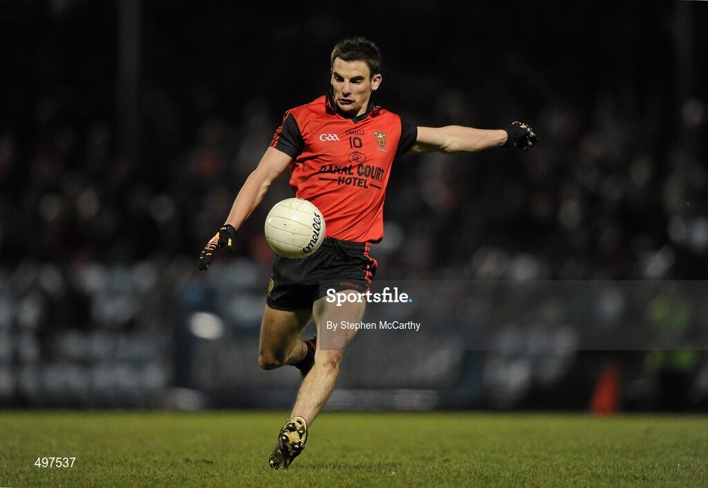 12 March 2011; Daniel Hughes, Down. Allianz Football League, Division 1, Round 4, Cork v Down, Pairc Ui Rinn, Cork. Picture credit: Stephen McCarthy / SPORTSFILE