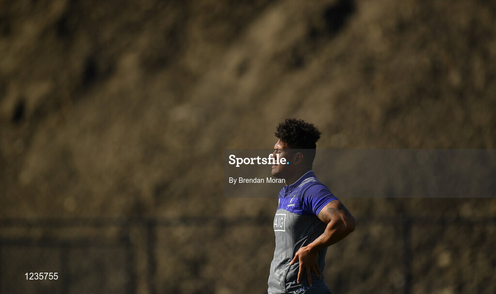 1 November 2016; Ardie Savea of New Zealand during a New Zealand Rugby Squad Training at Toyota Park in Chicago, USA.  Photo by Brendan Moran/Sportsfile
