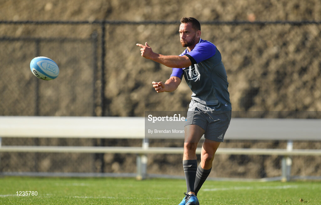 1 November 2016; Aaron Cruden of New Zealand during a New Zealand Rugby Squad Training at Toyota Park in Chicago, USA.  Photo by Brendan Moran/Sportsfile
