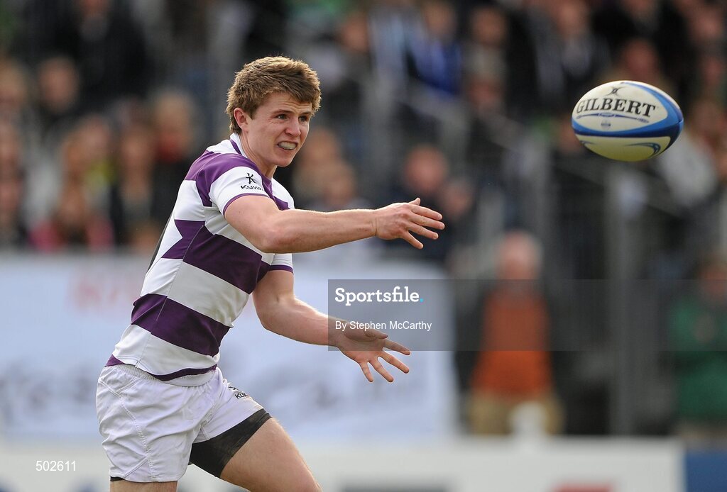 17 March 2011; David Quirke, Clongowes Wood College SJ. Powerade Leinster Schools Senior Cup Final, Cistercian College Roscrea v Clongowes Wood College SJ, RDS, Ballsbridge, Dublin. Picture credit: Stephen McCarthy / SPORTSFILE
