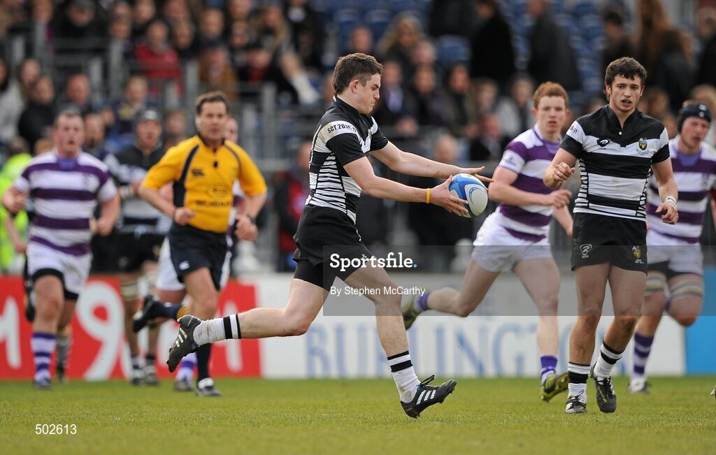 17 March 2011; Philip O'Dwyer, Cistercian College Roscrea. Powerade Leinster Schools Senior Cup Final, Cistercian College Roscrea v Clongowes Wood College SJ, RDS, Ballsbridge, Dublin. Picture credit: Stephen McCarthy / SPORTSFILE