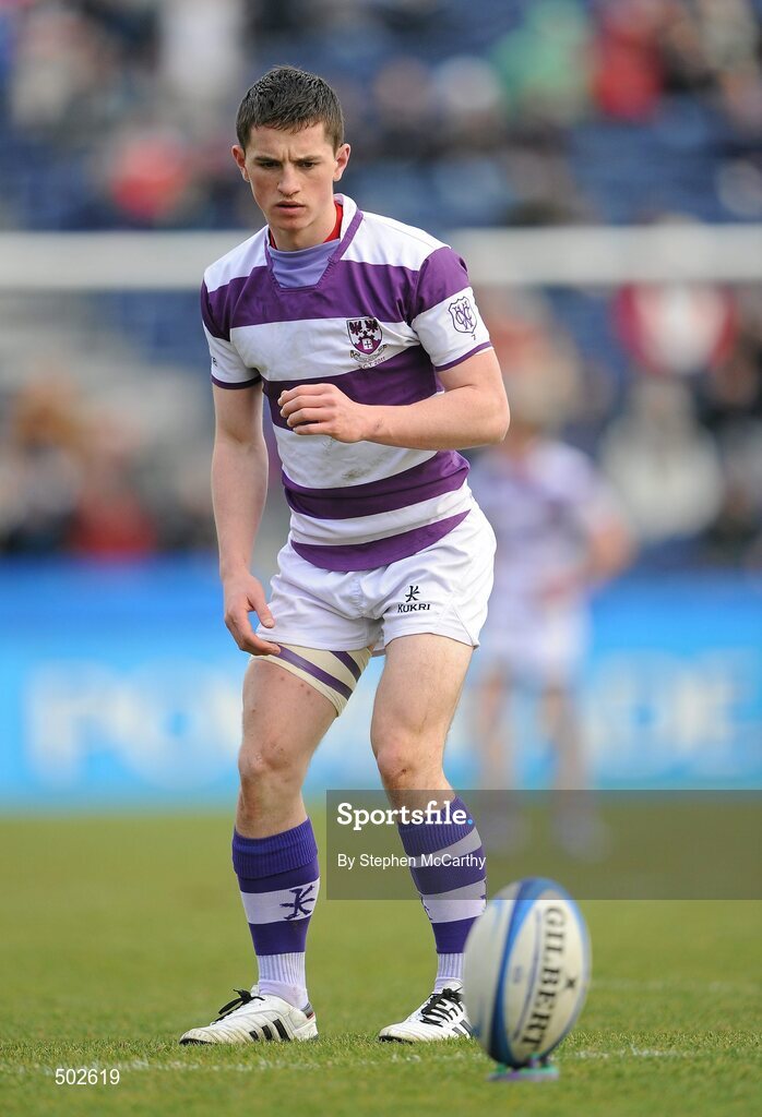 17 March 2011; Conor Mahony, Clongowes Wood College SJ. Powerade Leinster Schools Senior Cup Final, Cistercian College Roscrea v Clongowes Wood College SJ, RDS, Ballsbridge, Dublin. Picture credit: Stephen McCarthy / SPORTSFILE