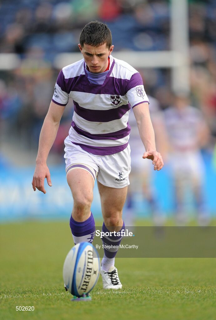 17 March 2011; Conor Mahony, Clongowes Wood College SJ. Powerade Leinster Schools Senior Cup Final, Cistercian College Roscrea v Clongowes Wood College SJ, RDS, Ballsbridge, Dublin. Picture credit: Stephen McCarthy / SPORTSFILE