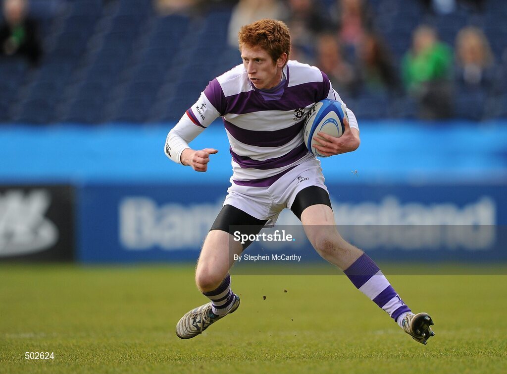 17 March 2011; Harry Burns, Clongowes Wood College SJ. Powerade Leinster Schools Senior Cup Final, Cistercian College Roscrea v Clongowes Wood College SJ, RDS, Ballsbridge, Dublin. Picture credit: Stephen McCarthy / SPORTSFILE