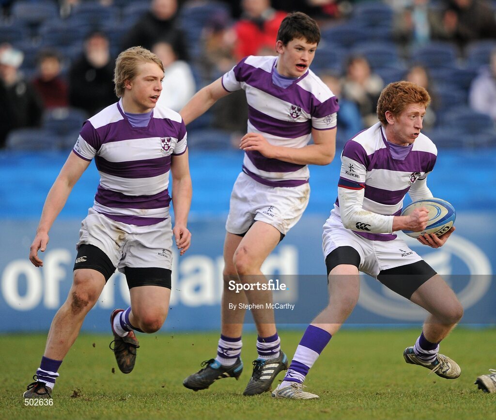17 March 2011; Harry Burns, Clongowes Wood College SJ. Powerade Leinster Schools Senior Cup Final, Cistercian College Roscrea v Clongowes Wood College SJ, RDS, Ballsbridge, Dublin. Picture credit: Stephen McCarthy / SPORTSFILE