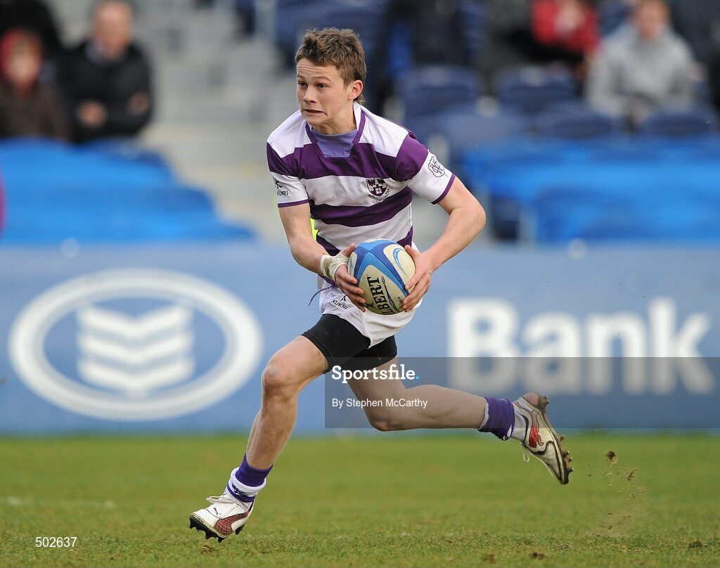17 March 2011; Max McFarland, Clongowes Wood College SJ. Powerade Leinster Schools Senior Cup Final, Cistercian College Roscrea v Clongowes Wood College SJ, RDS, Ballsbridge, Dublin. Picture credit: Stephen McCarthy / SPORTSFILE