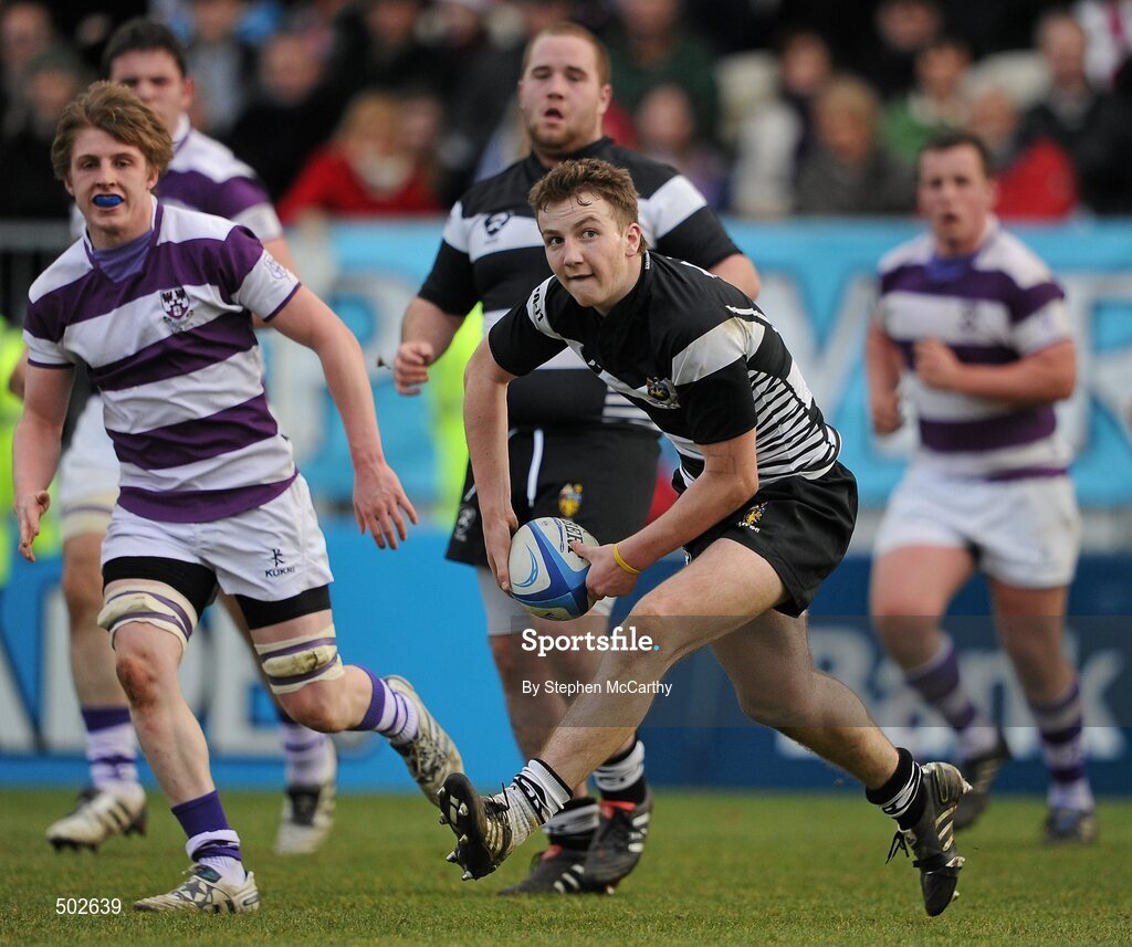 17 March 2011; Bill Duggan, Cistercian College Roscrea. Powerade Leinster Schools Senior Cup Final, Cistercian College Roscrea v Clongowes Wood College SJ, RDS, Ballsbridge, Dublin. Picture credit: Stephen McCarthy / SPORTSFILE
