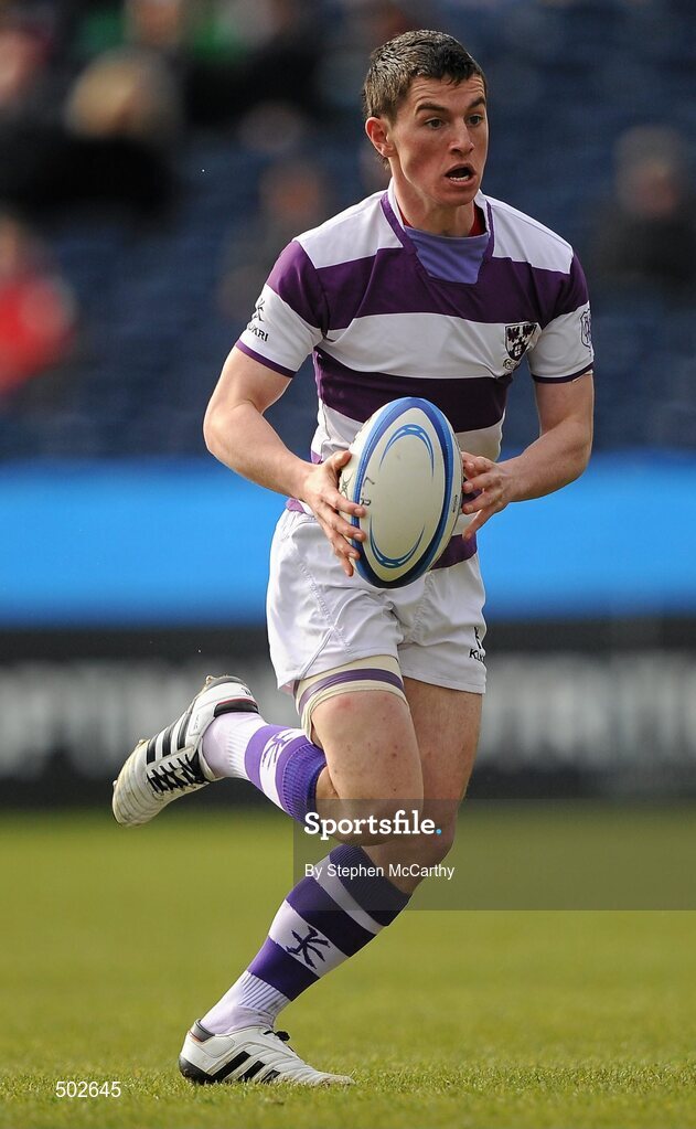 17 March 2011; Conor Mahony, Clongowes Wood College SJ. Powerade Leinster Schools Senior Cup Final, Cistercian College Roscrea v Clongowes Wood College SJ, RDS, Ballsbridge, Dublin. Picture credit: Stephen McCarthy / SPORTSFILE