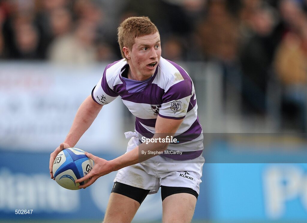 17 March 2011; Conor McQuaid, Clongowes Wood College SJ. Powerade Leinster Schools Senior Cup Final, Cistercian College Roscrea v Clongowes Wood College SJ, RDS, Ballsbridge, Dublin. Picture credit: Stephen McCarthy / SPORTSFILE