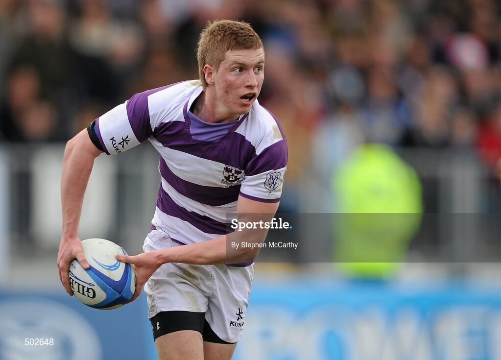 17 March 2011; Conor McQuaid, Clongowes Wood College SJ. Powerade Leinster Schools Senior Cup Final, Cistercian College Roscrea v Clongowes Wood College SJ, RDS, Ballsbridge, Dublin. Picture credit: Stephen McCarthy / SPORTSFILE