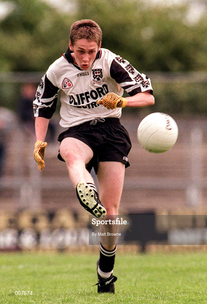 28 June 1998; Adrian Brett of Sligo during the Connacht Minor Football Championship Semi-Final match between Roscommon and Sligo at Dr Hyde Park in Roscommon. Photo by Matt Browne/Sportsfile