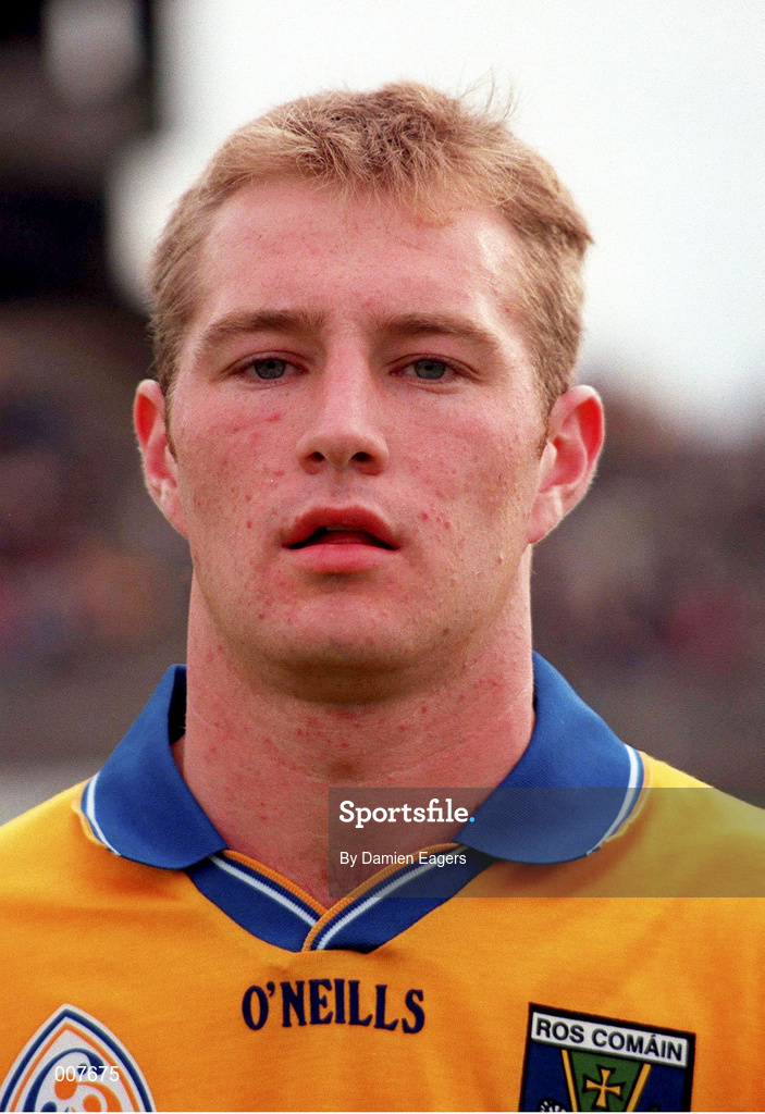 11 July 1998; Adrian Coyne of Roscommon prior to the Guinness Connacht Senior Hurling Championship Final match between Roscommon and Galway at Dr Hyde Park in Roscommon. Photo by Damien Eagers/Sportsfile
