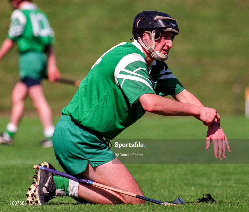 14 June 1998; Aidan Heaney of London during the Guinness Ulster Senior Hurling Championship Semi-Final match between Antrim and London at Casement Park in Belfast, Antrim, Antrim. Photo by Damien Eagers/Sportsfile