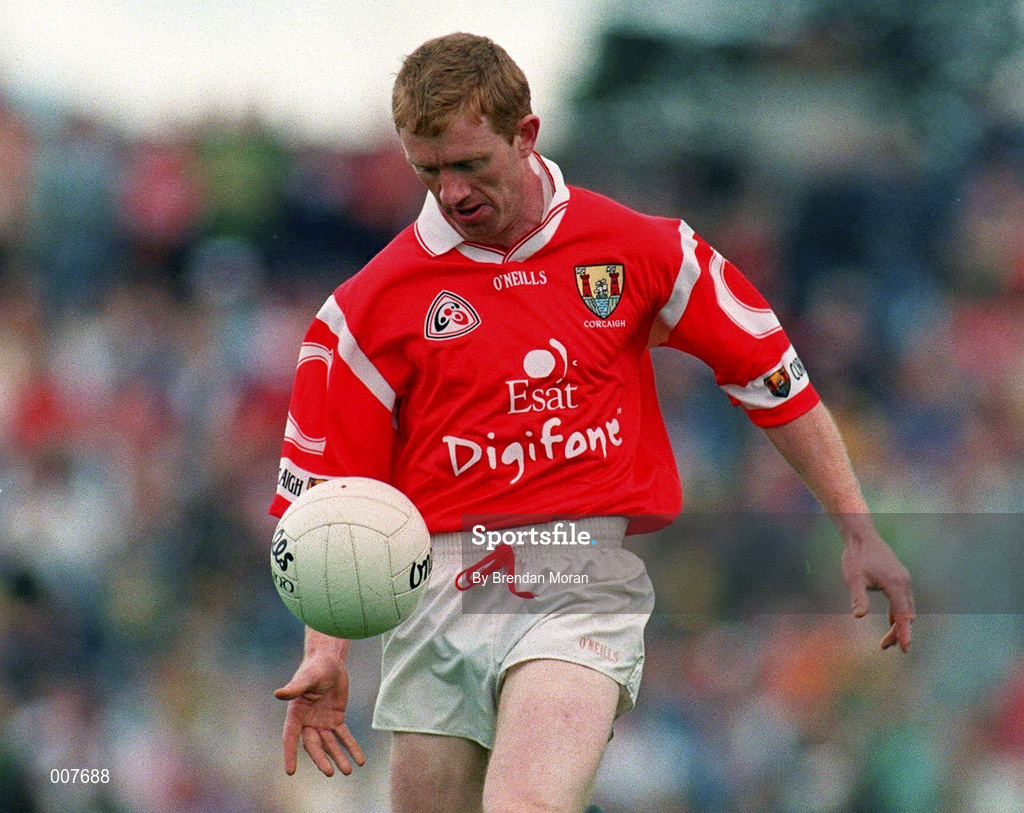 5 July 1998; Aidan Dorgan of Cork during the Bank of Ireland Munster Senior Football Championship Semi-Final match between Kerry and Cork at Fitzgerald Stadium in Killarney, Kerry. Photo by Brendan Moran/Sportsfile