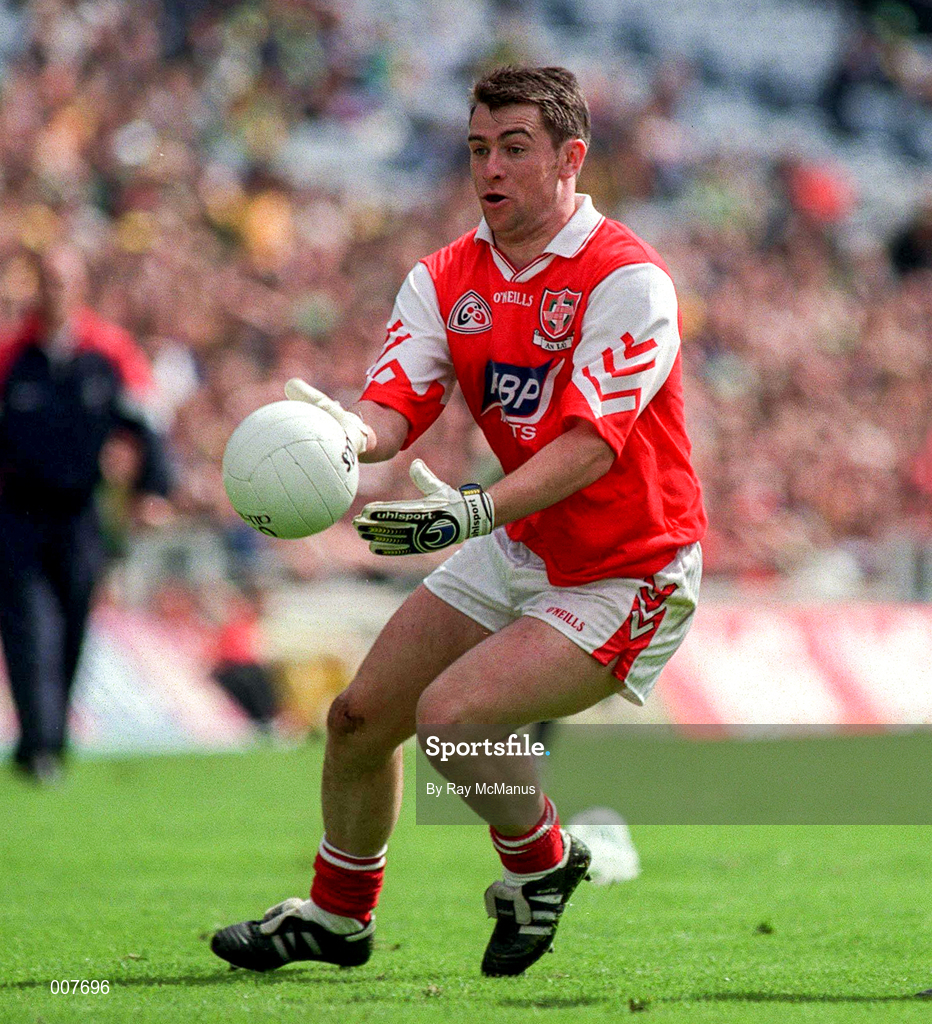 28 June 1998; Alan Doherty of Louth during the Leinster Senior Football Championship Semi-Final match between Meath and Louth at Croke Park in Dublin. Photo by Ray McManus/Sportsfile