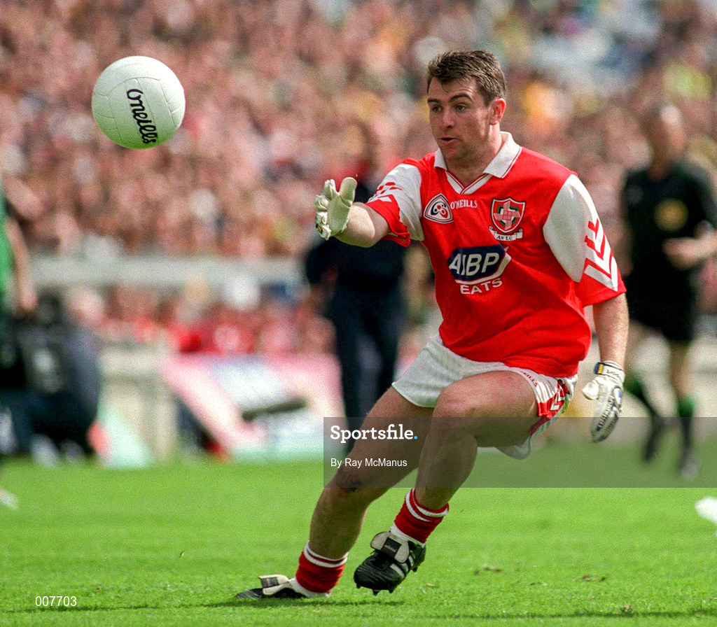28 June 1998; Alan Doherty of Louth during the Leinster Senior Football Championship Semi-Final match between Meath and Louth at Croke Park in Dublin. Photo by Ray McManus/Sportsfile