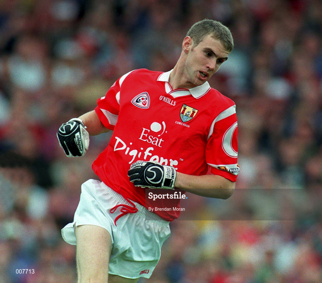 5 July 1998; Alan O'Regan of Cork during the Bank of Ireland Munster Senior Football Championship Semi-Final match between Kerry and Cork at Fitzgerald Stadium in Killarney, Kerry. Photo by Brendan Moran/Sportsfile