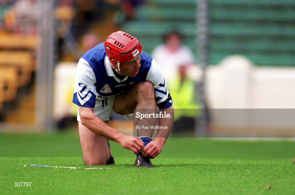 14 June 1998; Bill Maher of Laois during the Guinness Leinster Senior Hurling Championship Semi-Final match between Kilkenny and Laois at at Croke Park in Dublin. Photo by Ray McManus/Sportsfile