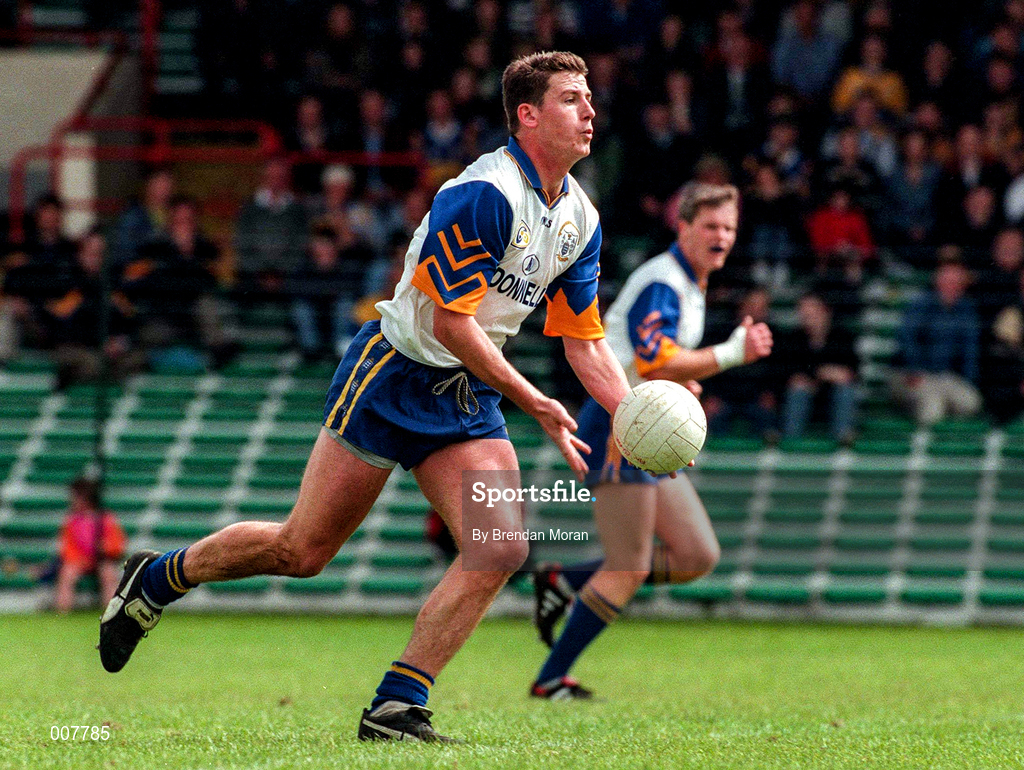 28 June 1998; Brendan Rouine of Clare during the Bank of Ireland Munster Senior Football Championship Semi-Final match between Tipperary and Clare at the Gaelic Grounds in Limerick. Photo by Brendan Moran/Sportsfile