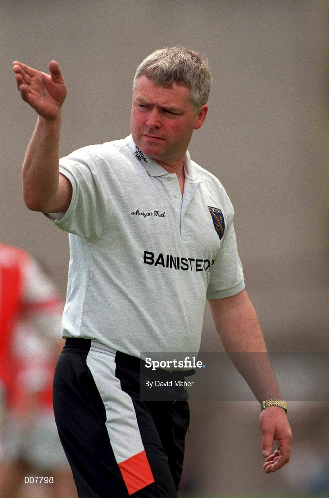 28 June 1998; Armagh manager Brian McAlinden during the Bank of Ireland Ulster Senior Football Championship Semi-Final match between Armagh and Derry at St Tiernach's Park in Clones, Monaghan. Photo by David Maher/Sportsfile
