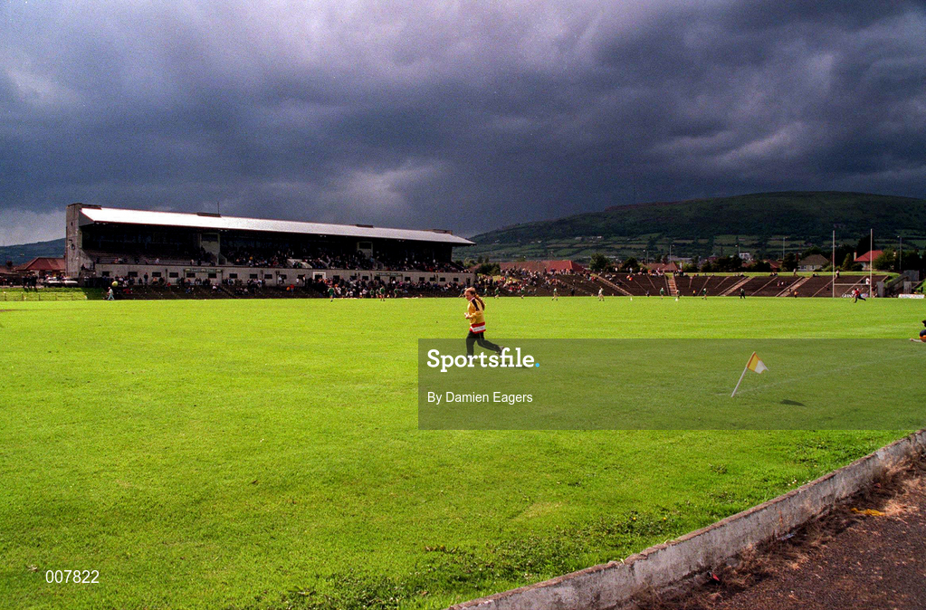21 June 1998; A general view of Casement Park during the Guinness Ulster Senior Hurling Championship Semi-Final Replay match between Antrim and London in Belfast, Antrim. Photo by Damien Eagers/Sportsfile