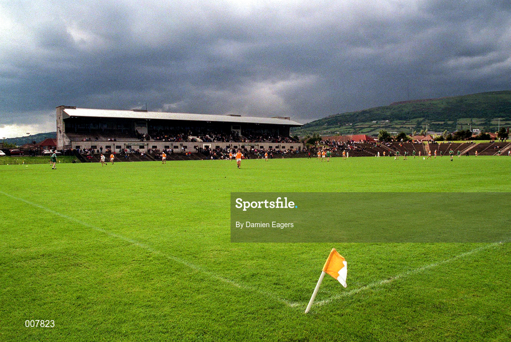 21 June 1998; A general view of Casement Park during the Guinness Ulster Senior Hurling Championship Semi-Final Replay match between Antrim and London in Belfast, Antrim. Photo by Damien Eagers/Sportsfile