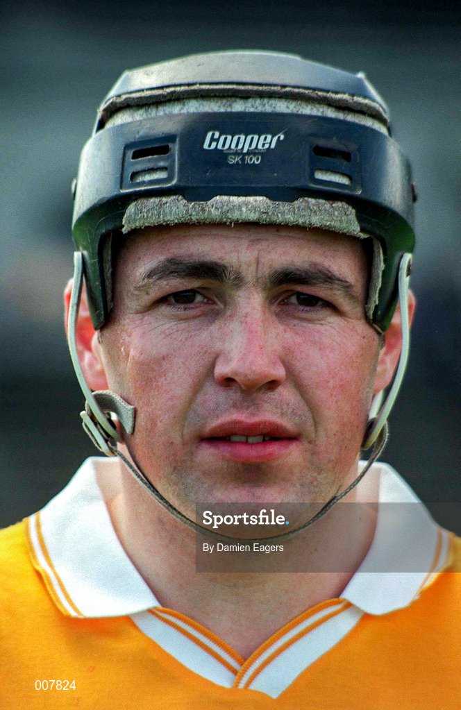 14 June 1998; Ciaran McCambridge of Antrim prior to the Guinness Ulster Senior Hurling Championship Semi-Final match between Antrim and London at Casement Park in Belfast, Antrim, Antrim. Photo by Damien Eagers/Sportsfile