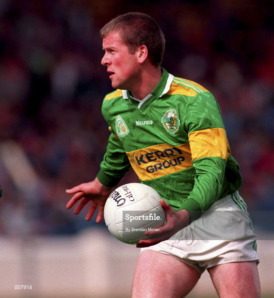 6 April 1997; Dara Ó Cinnéide of Kerry during the Church & General National Football League Quarter-Final match between Kerry and Down at Croke Park in Dublin. Photo by Brendan Moran/Sportsfile