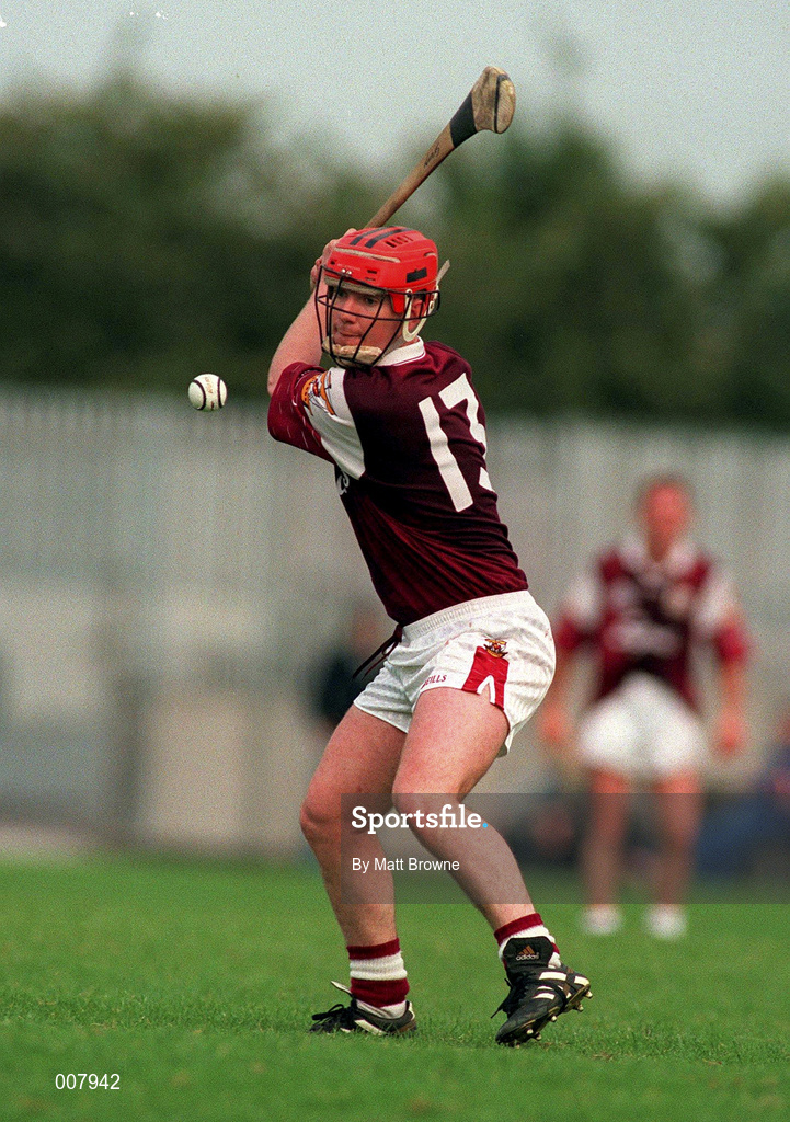 11 July 1998; Daragh Coen of Galway during the Guinness Connacht Senior Hurling Championship Final match between Roscommon and Galway at Dr Hyde Park in Roscommon. Photo by Matt Browne/Sportsfile