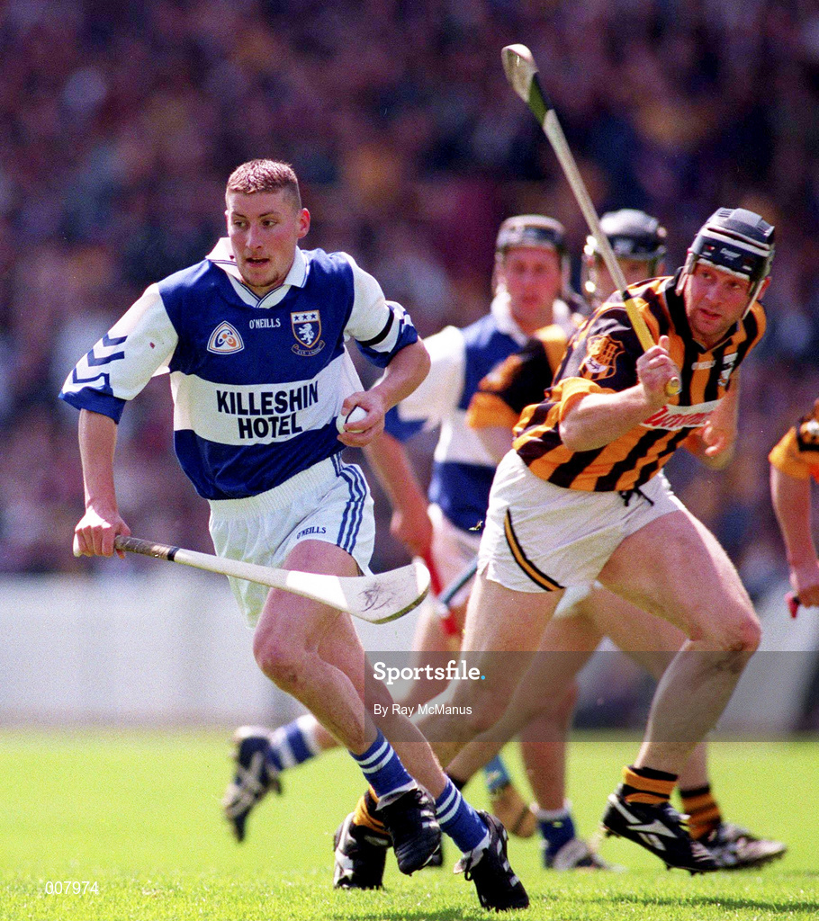 14 June 1998; Donal Russell of Laois during the Guinness Leinster Senior Hurling Championship Semi-Final match between Kilkenny and Laois at at Croke Park in Dublin. Photo by Ray McManus/Sportsfile