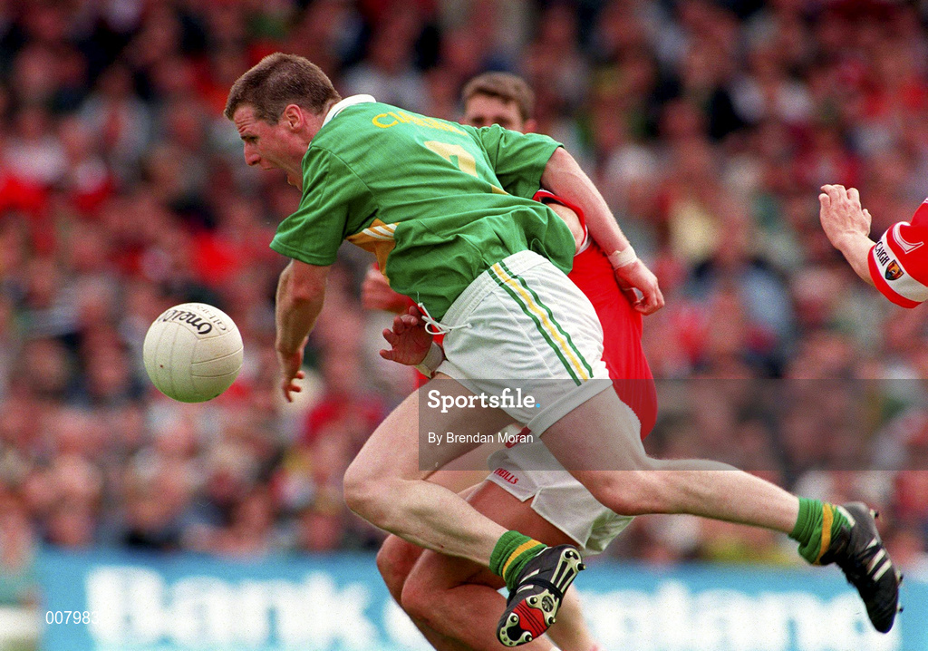 5 July 1998; Eamon Breen of Kerry during the Bank of Ireland Munster Senior Football Championship Semi-Final match between Kerry and Cork at Fitzgerald Stadium in Killarney, Kerry. Photo by Brendan Moran/Sportsfile