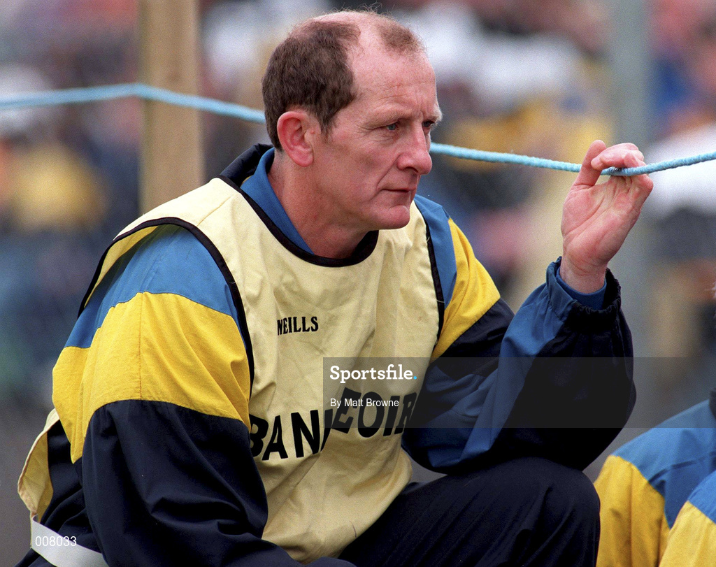 28 June 1998; Roscommon manager Gay Sheerin during the Bank of Ireland Connacht Senior Football Championship Semi-Final match between Roscommon and Sligo at Dr Hyde Park in Roscommon. Photo by Matt Browne/Sportsfile