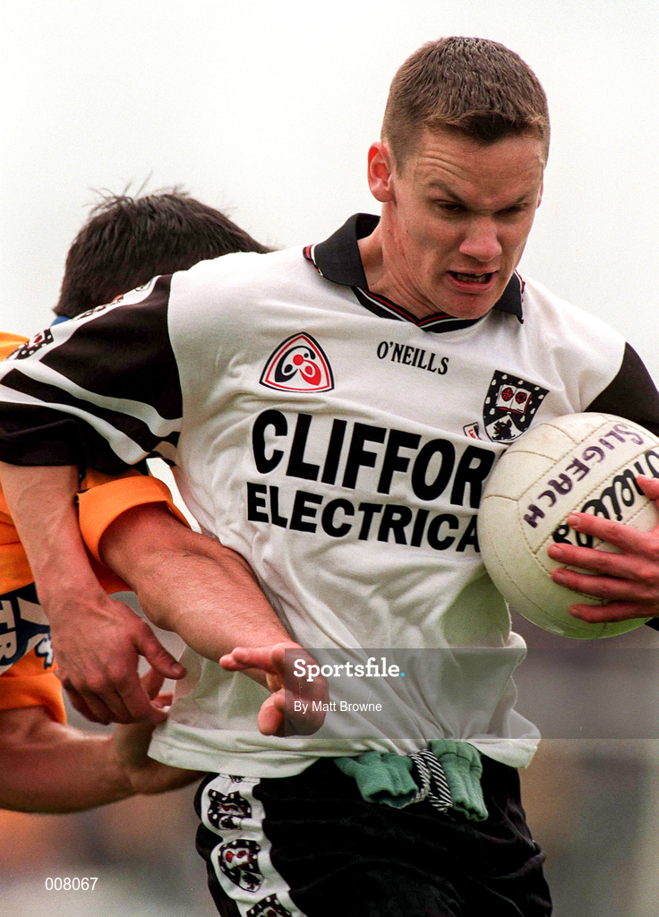 28 June 1998; Gerry McGowan of Sligo during the Bank of Ireland Connacht Senior Football Championship Semi-Final match between Roscommon and Sligo at Dr Hyde Park in Roscommon. Photo by Matt Browne/Sportsfile