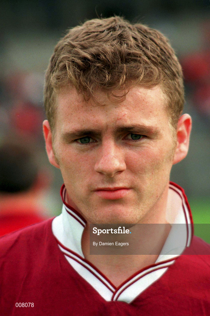 11 July 1998; Gregory Kennedy of Galway during the Guinness Connacht Senior Hurling Championship Final match between Roscommon and Galway at Dr Hyde Park in Roscommon. Photo by Damien Eagers/Sportsfile