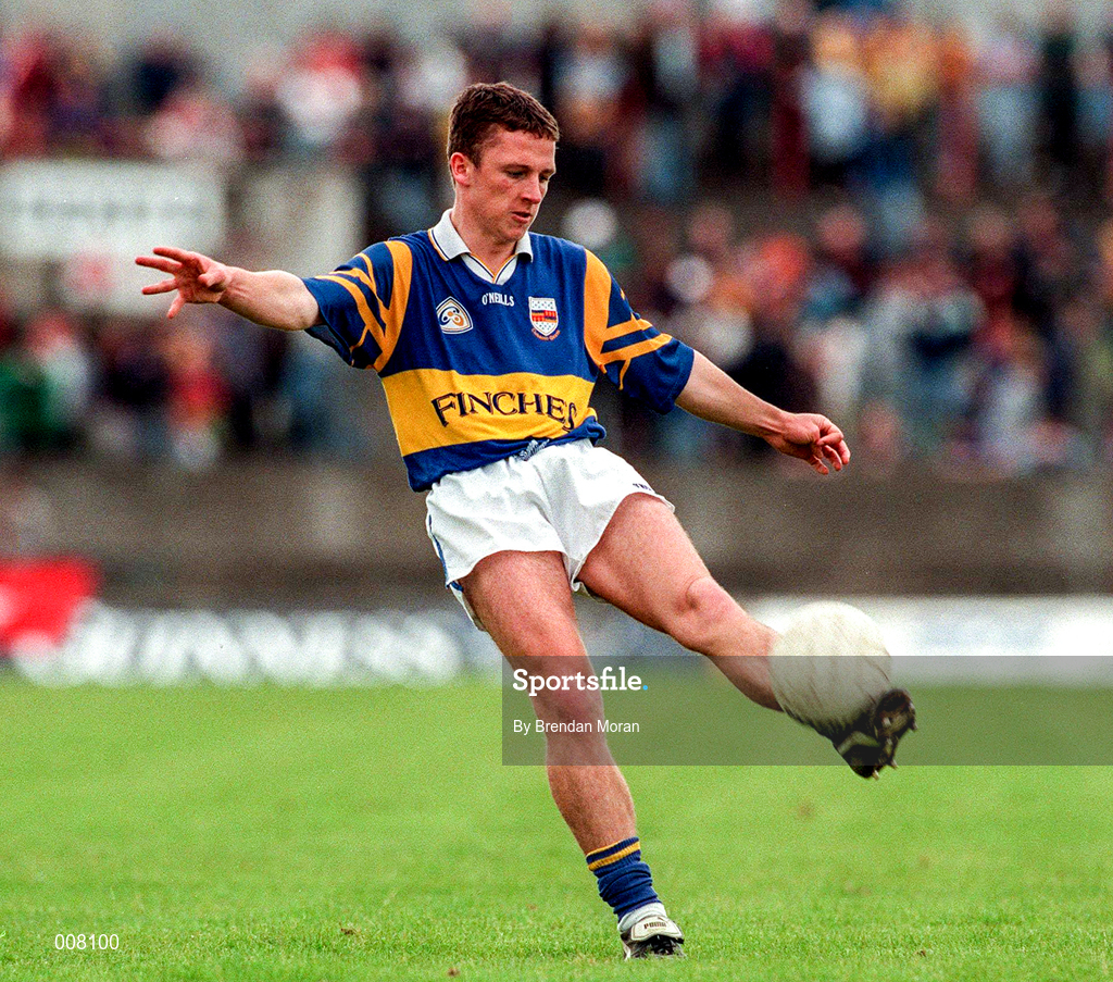 28 June 1998; Declan Browne of Tipperary during the Bank of Ireland Munster Senior Football Championship Semi-Final match between Tipperary and Clare at the Gaelic Grounds in Limerick. Photo by Brendan Moran/Sportsfile