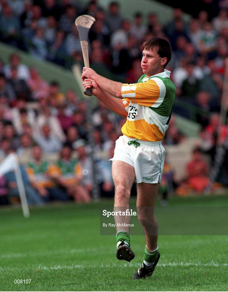 14 July 1996; Declan Pilkington of Offaly during the Guinness Leinster Senior Hurling Championship Final between Wexford and Offaly at Croke Park in Dublin. Photo by Ray McManus/Sportsfile