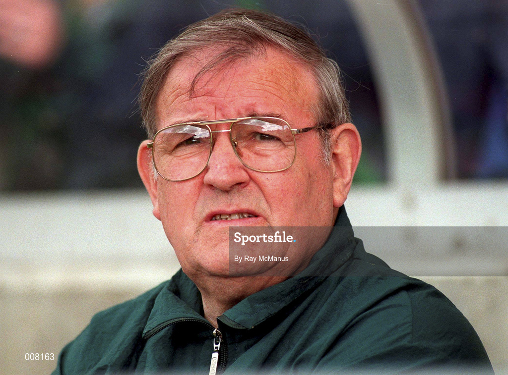 28 June 1998; Fintan Ginnity, Meath County Board Chairman, during the Bank of Ireland Leinster Senior Football Championship Semi-Final match between Meath and Louth at Croke Park in Dublin. Photo by Ray McManus/Sportsfile