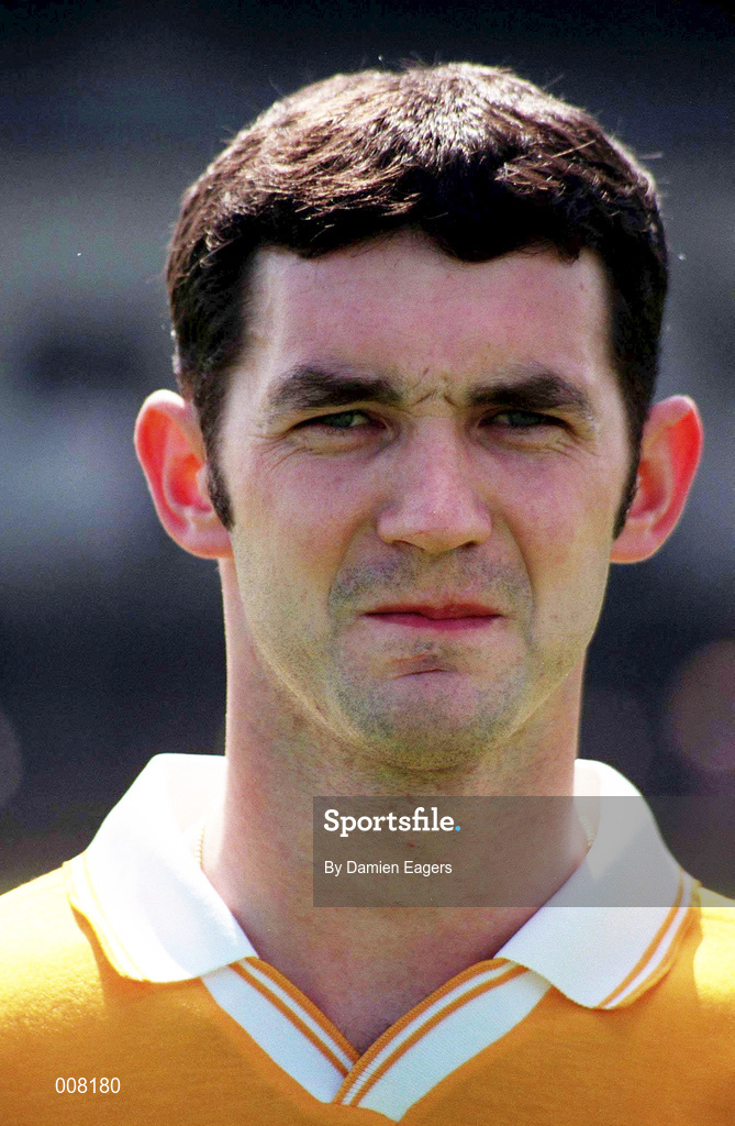 14 June 1998; Frank McMullan of Antrim prior to the Guinness Ulster Senior Hurling Championship Semi-Final match between Antrim and London at Casement Park in Belfast, Antrim, Antrim. Photo by Damien Eagers/Sportsfile