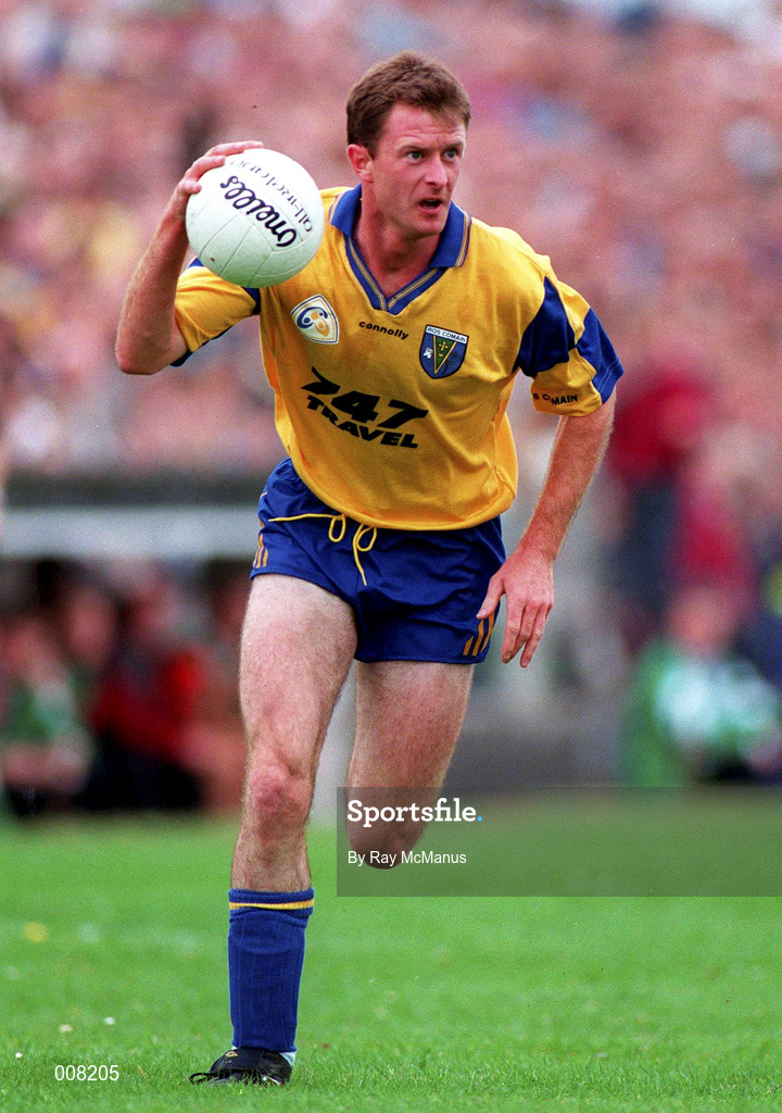 23 June 1996; James Heneghan of Roscommon during the Bank of Ireland Connacht Senior Football Championship Semi-Final match between Roscommon and Mayo at Dr Hyde Park in Roscommon. Photo by Ray McManus/Sportsfile