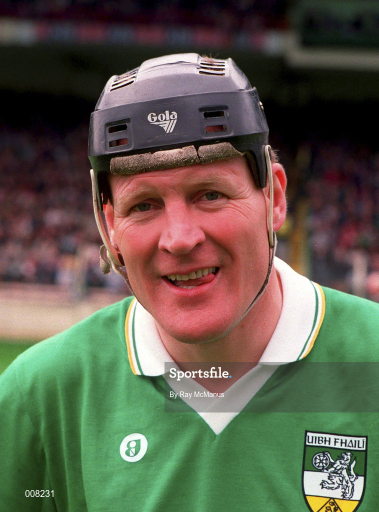 30 May 1993, Joachim Kelly of Offaly prior to the Leinster Senior Hurling Championship Quarter-Final match between Kilkenny and Offaly at Croke Park in Dublin. Photo by Ray McManus/Sportsfile