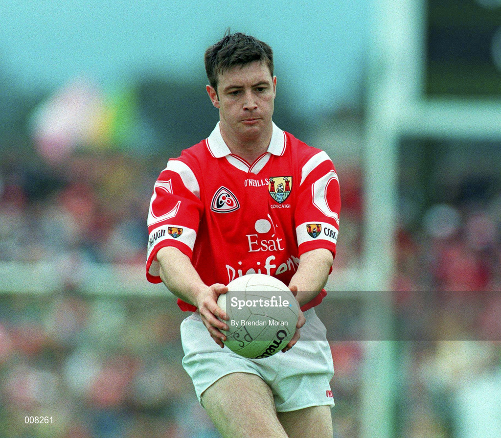 5 July 1998; Joe Kavanagh of Cork during the Bank of Ireland Munster Senior Football Championship Semi-Final match between Kerry and Cork at Fitzgerald Stadium in Killarney, Kerry. Photo by Brendan Moran/Sportsfile