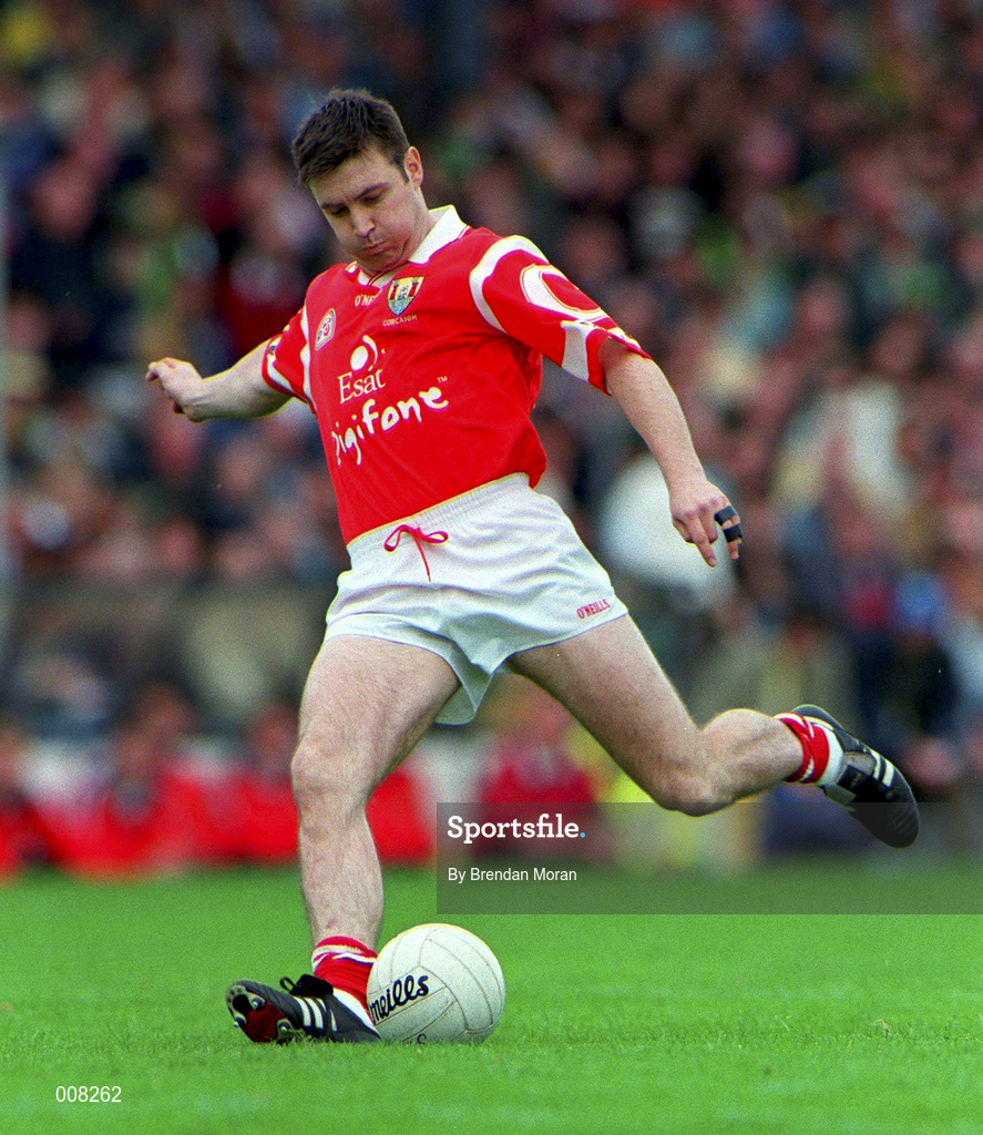5 July 1998; Joe Kavanagh of Cork during the Bank of Ireland Munster Senior Football Championship Semi-Final match between Kerry and Cork at Fitzgerald Stadium in Killarney, Kerry. Photo by Brendan Moran/Sportsfile