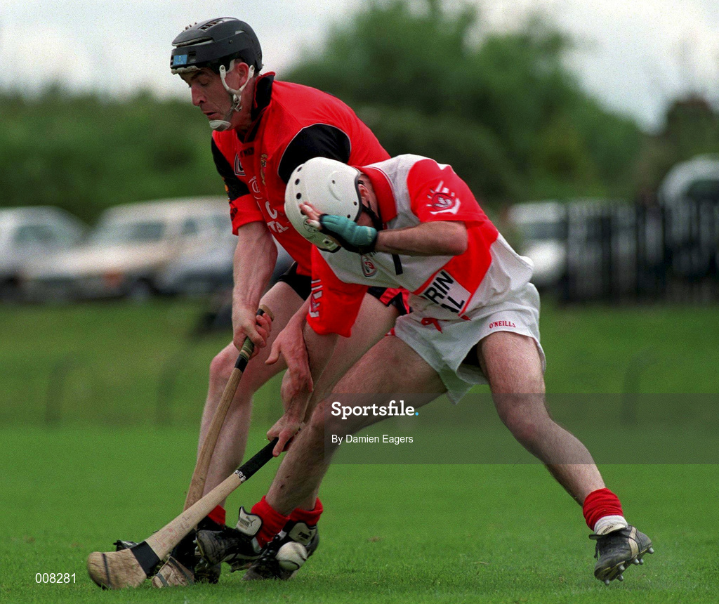 21 June 1998; John McCarthy of Down during the Guinness Ulster Senior Hurling Championship Semi-Final match between Derry and Down at Casement Park in Belfast, Antrim. Photo by Damien Eagers/Sportsfile